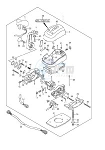 DF 300 drawing Top Mount Single (2008 & Newer)