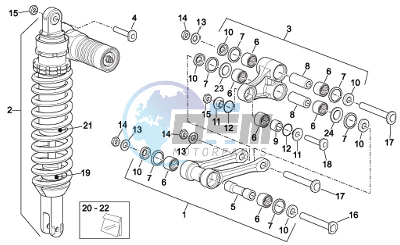 Rear Shock absorber