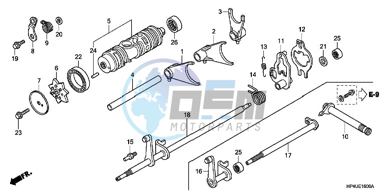 GEARSHIFT FORK