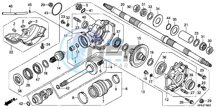 REAR FINAL GEAR