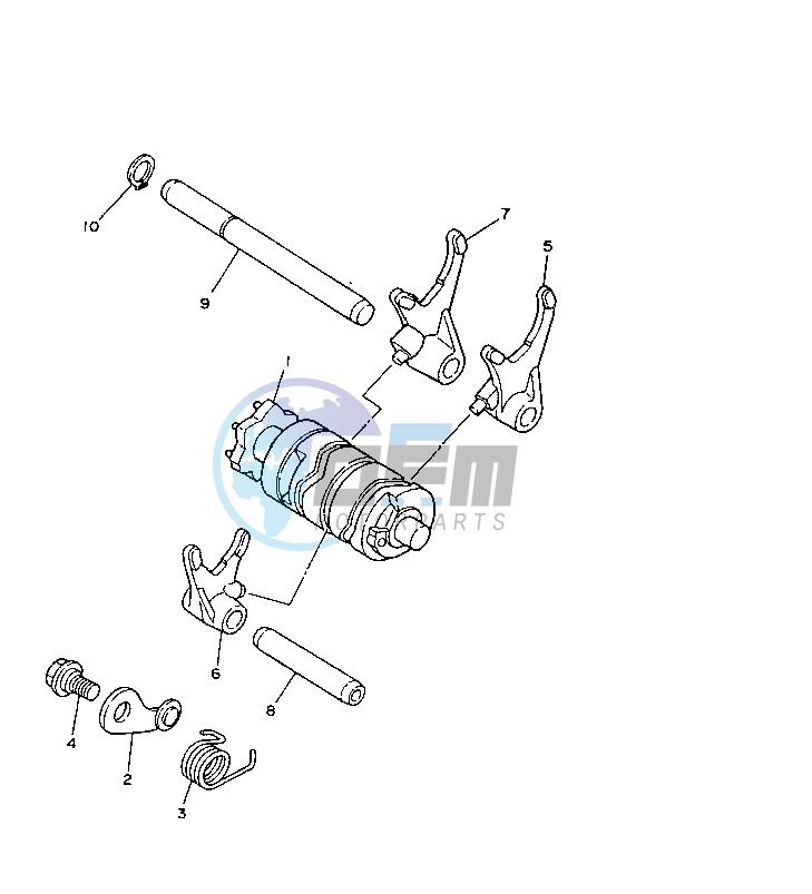 SHIFT CAM-FORK