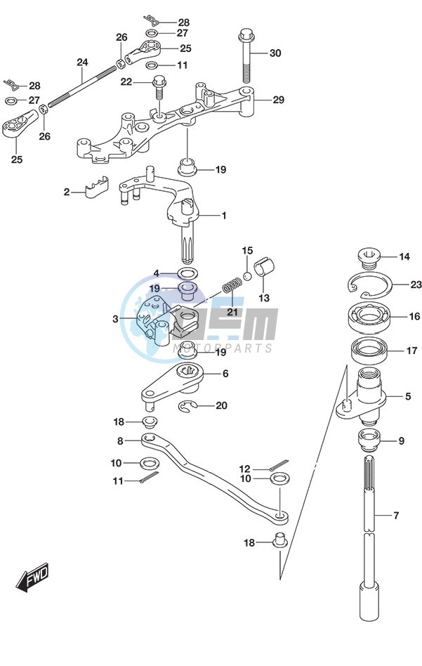 Clutch Shaft (Model: TG/ZG)