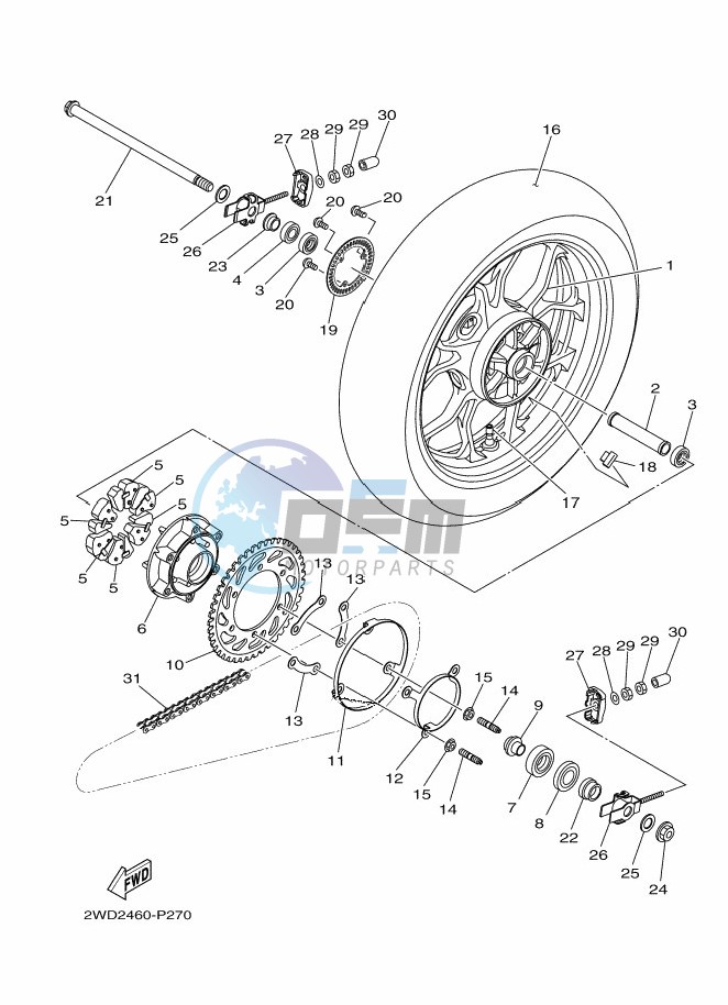 REAR WHEEL