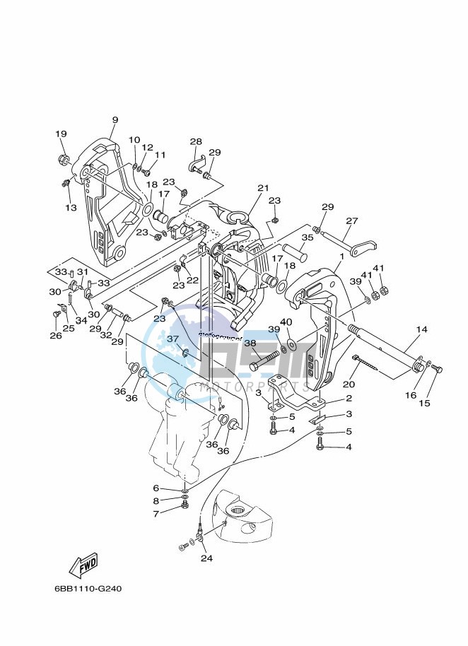 FRONT-FAIRING-BRACKET