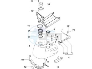 NRG 50 power DD drawing Fuel Tank