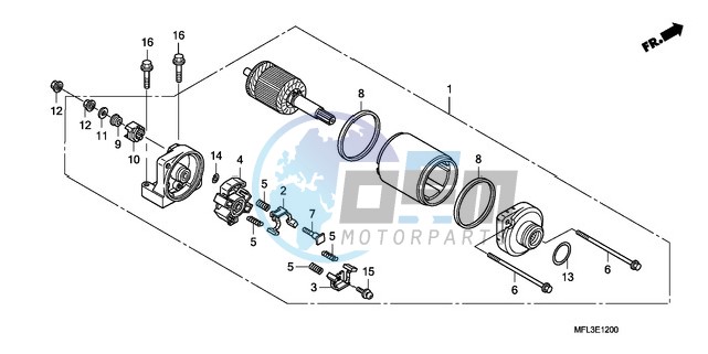 STARTING MOTOR