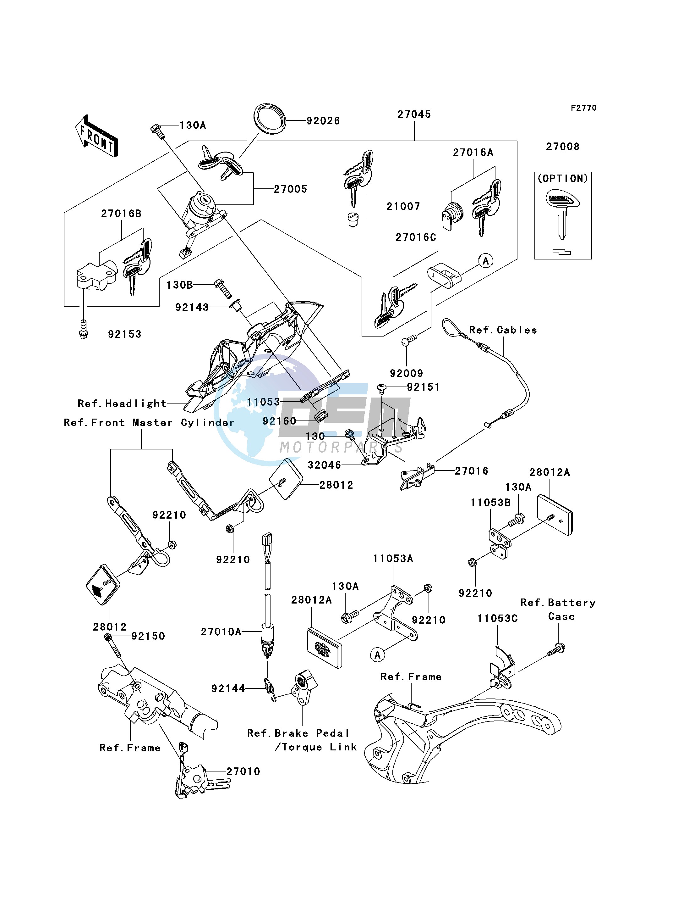 IGNITION SWITCH_LOCKS_REFLECTORS