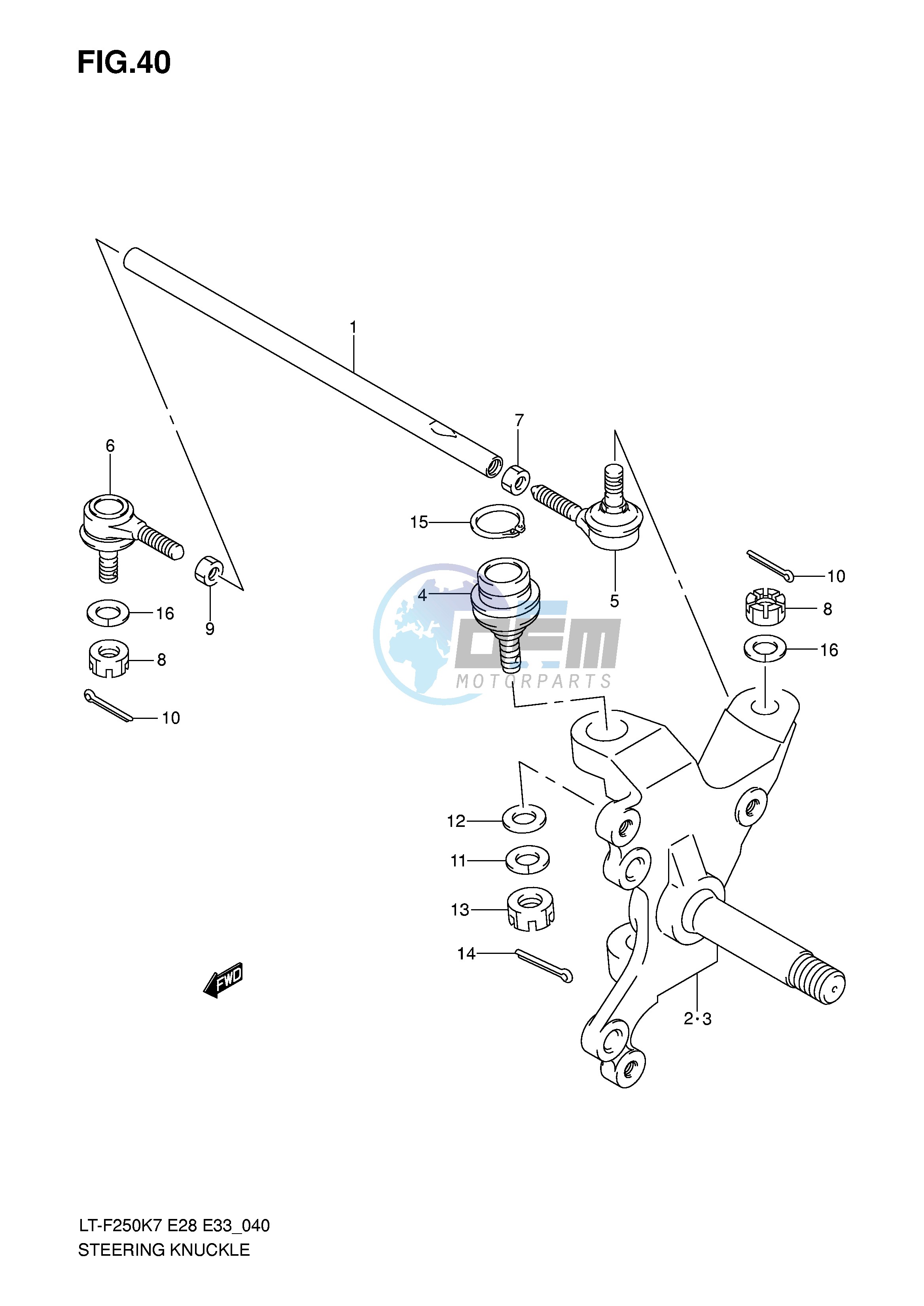 STEERING KNUCKLE