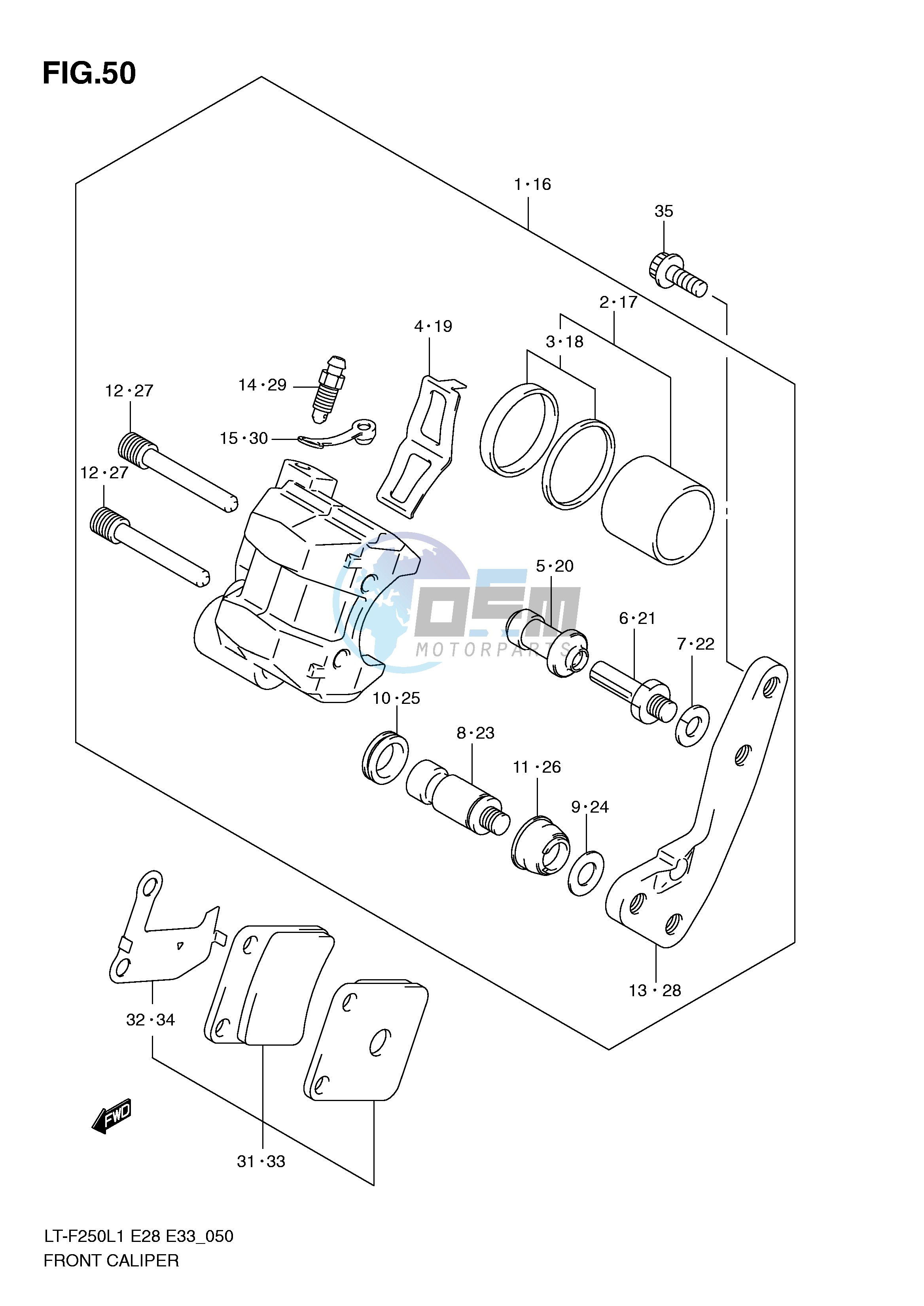 FRONT CALIPER