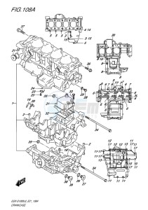 GSX-S1000F ABS EU drawing CRANKCASE