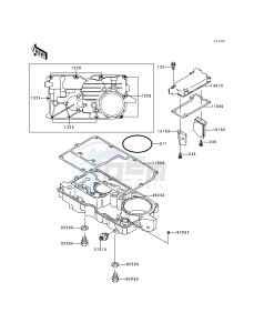 ZG 1000 A [CONCOURS] (A10-A14) [CONCOURS] drawing BREATHER COVER_OIL PAN