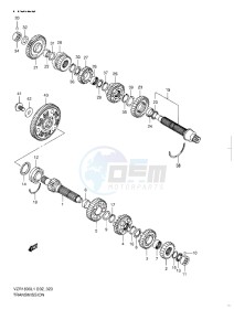 VZR 1800 Z drawing TRANSMISSION