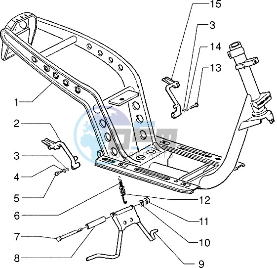 Chassis - Central stand