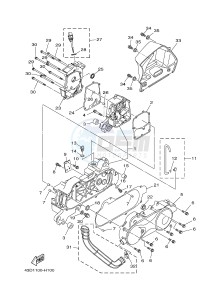 YFM90R (43DB 43DC 43DA 43DA) drawing CRANKCASE