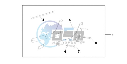 BACKREST/REAR CAR