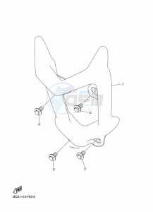 YFM90R (BD3F) drawing GUARD