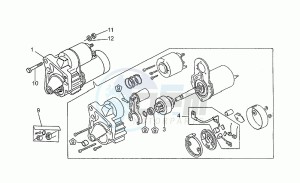 V 65 650 Polizia - PA NuovoTipo Polizia/PA NuovoTipo drawing Valeo starter motor