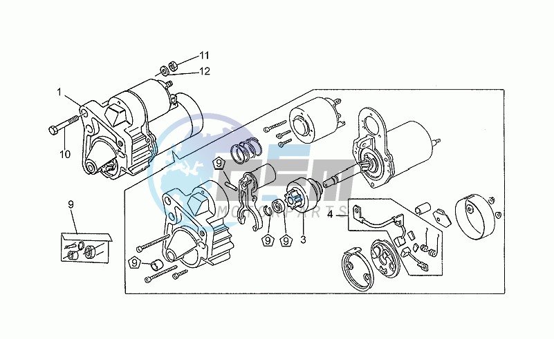 Valeo starter motor