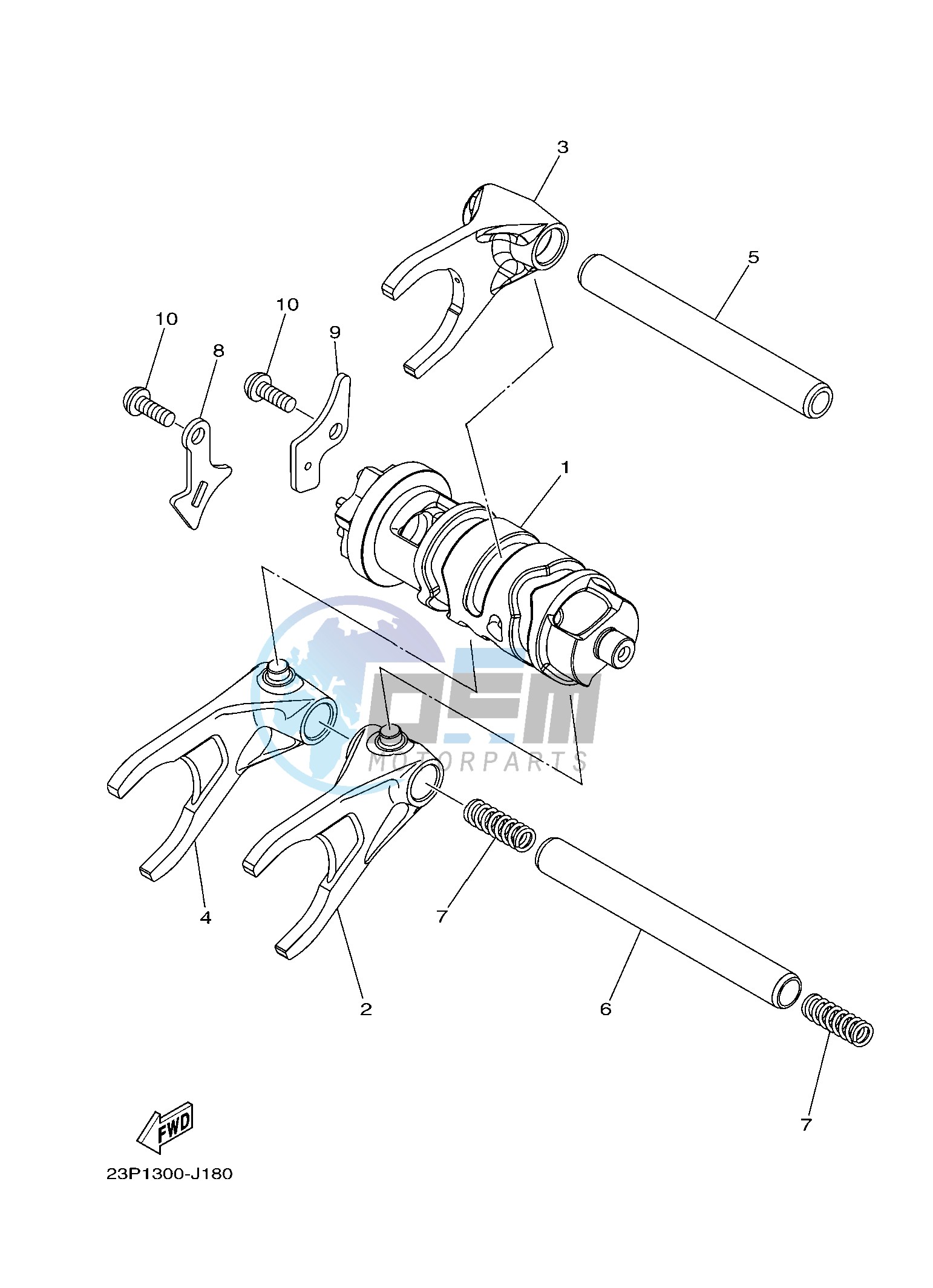 SHIFT CAM & FORK