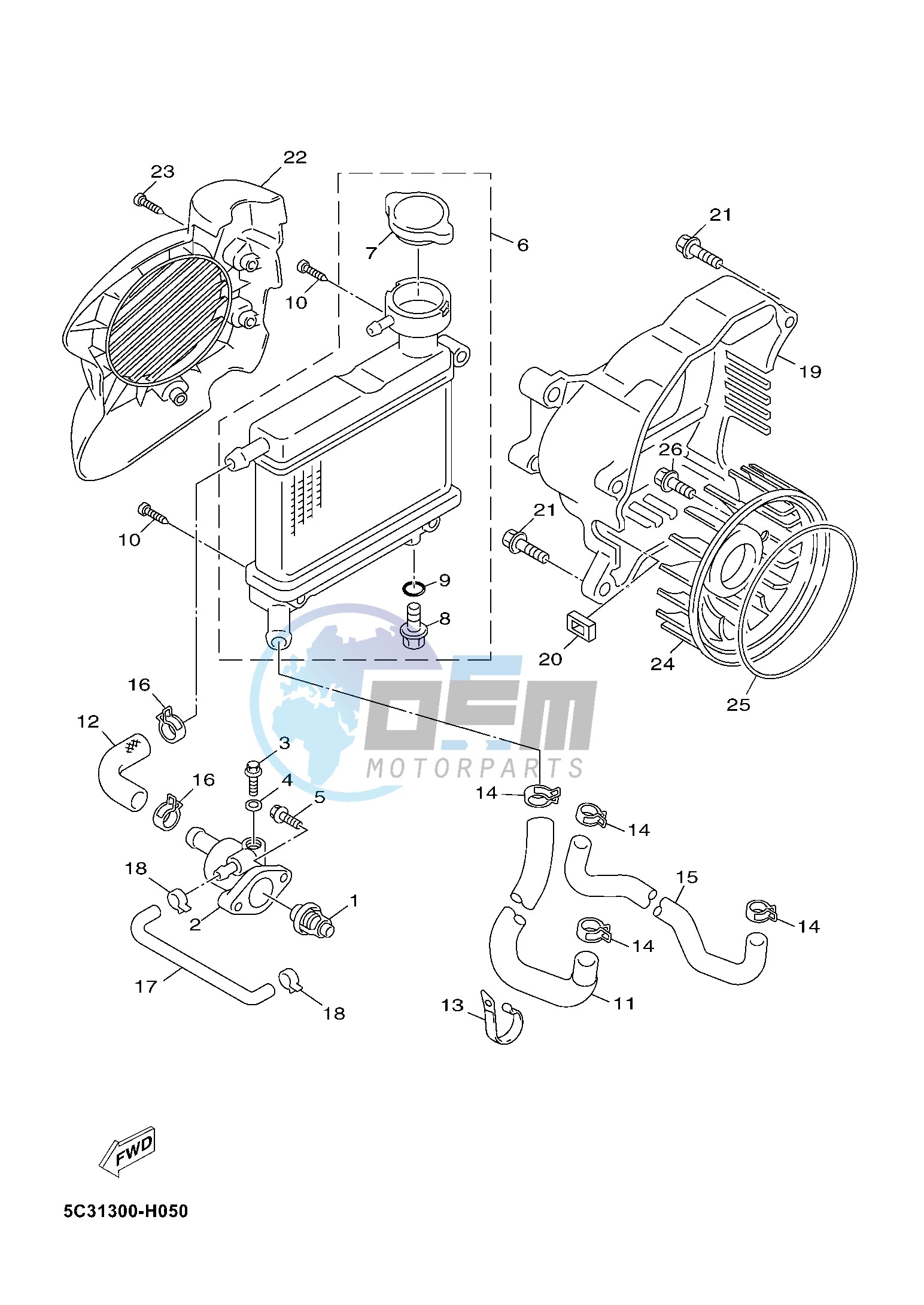 RADIATOR & HOSE