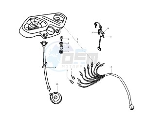 SMT 50 drawing Dashboard Unit