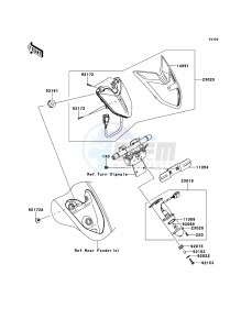 VN1700_VOYAGER_CUSTOM_ABS VN1700KDF GB XX (EU ME A(FRICA) drawing Taillight(s)