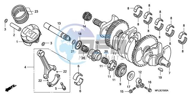 CRANKSHAFT/PISTON