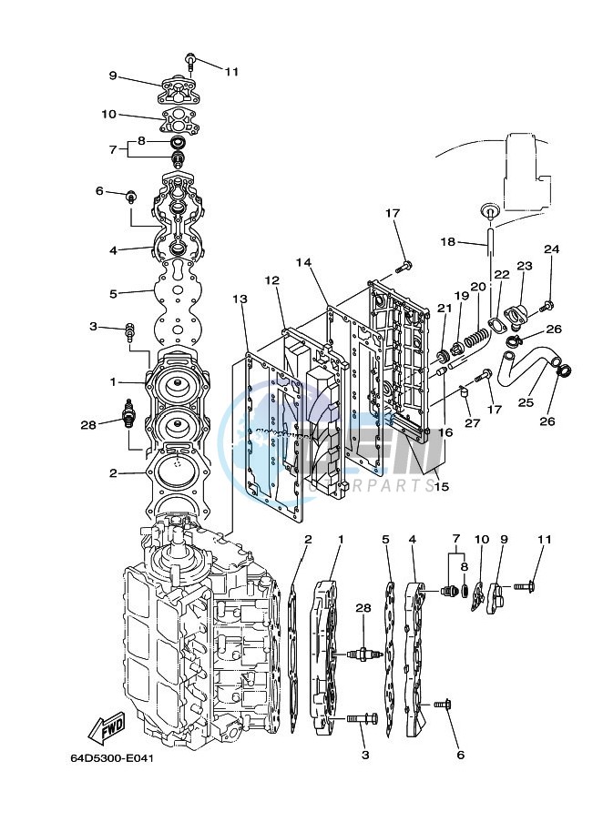 CYLINDER--CRANKCASE-2