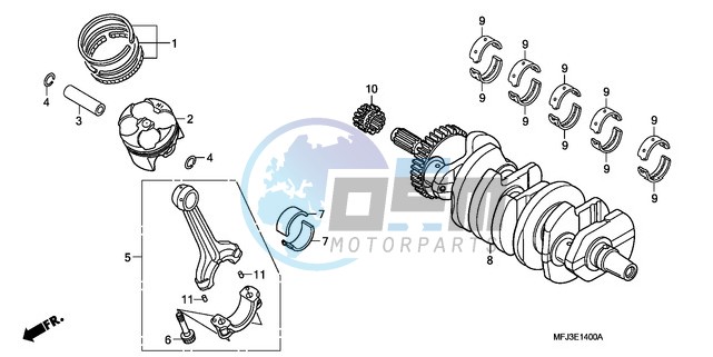 CRANKSHAFT/PISTON