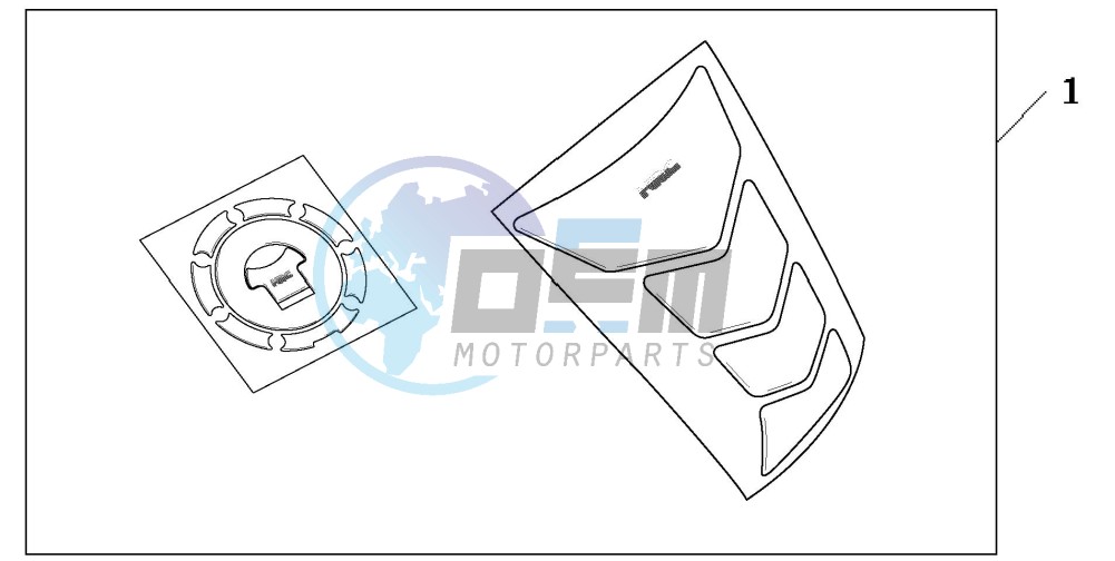 TANKPAD / FUEL LID COVER