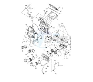 XP T-MAX ABS 530 drawing INTAKE