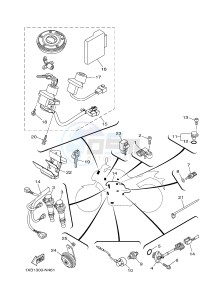 MT07A MT-07 ABS 700 (1XB1 1XB2) drawing ELECTRICAL 2