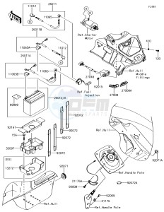 JET_SKI_ULTRA_310X JT1500LFF EU drawing Electrical Equipment