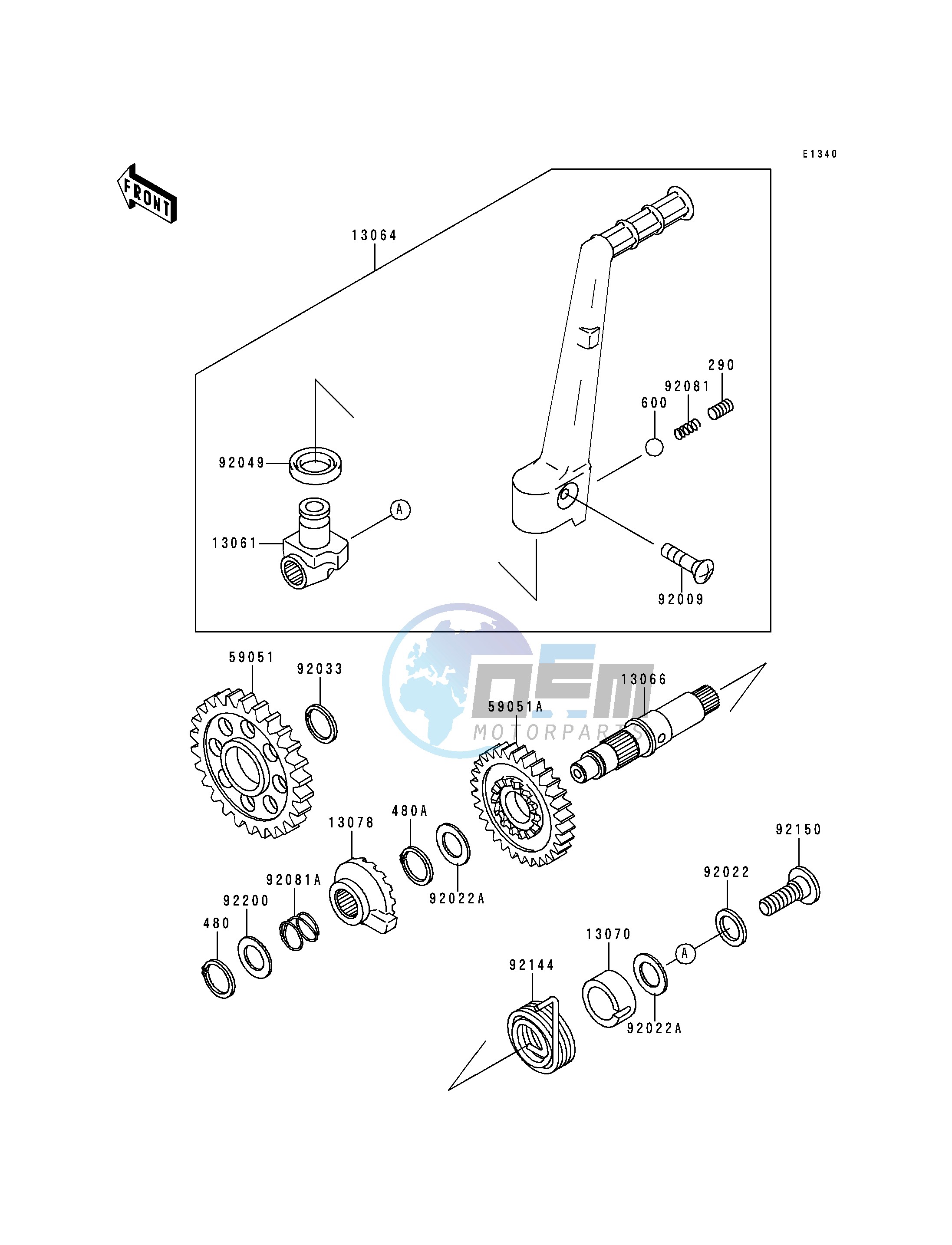 KICKSTARTER MECHANISM