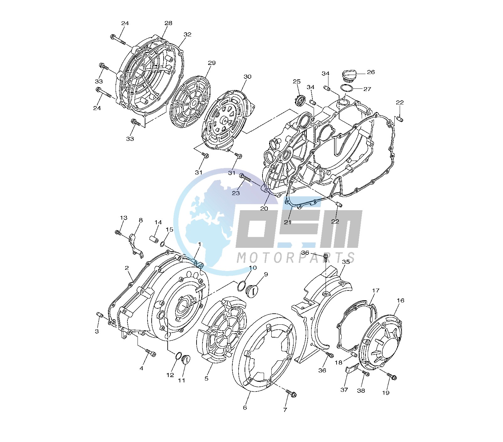 CRANKCASE COVER