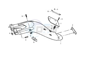 Liberty RST 200 drawing Rear fender