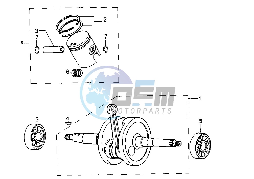 CRANKSHAFT-PISTON