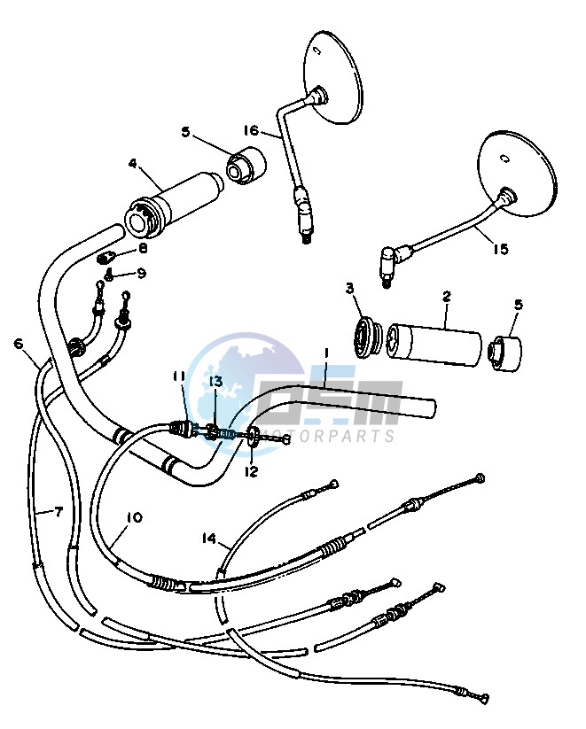 STEERING HANDLE -CABLE