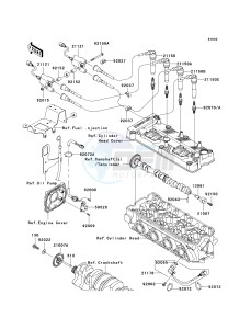 JT 1500 C [ULTRA LX] (C7F-C8F ) C8F drawing IGNITION SYSTEM