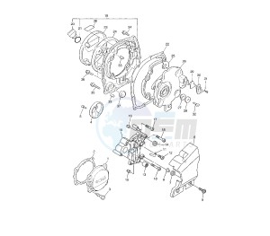 XJR 1300 drawing CRANKCASE COVER