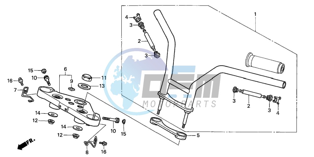 HANDLE PIPE/TOP BRIDGE (1)