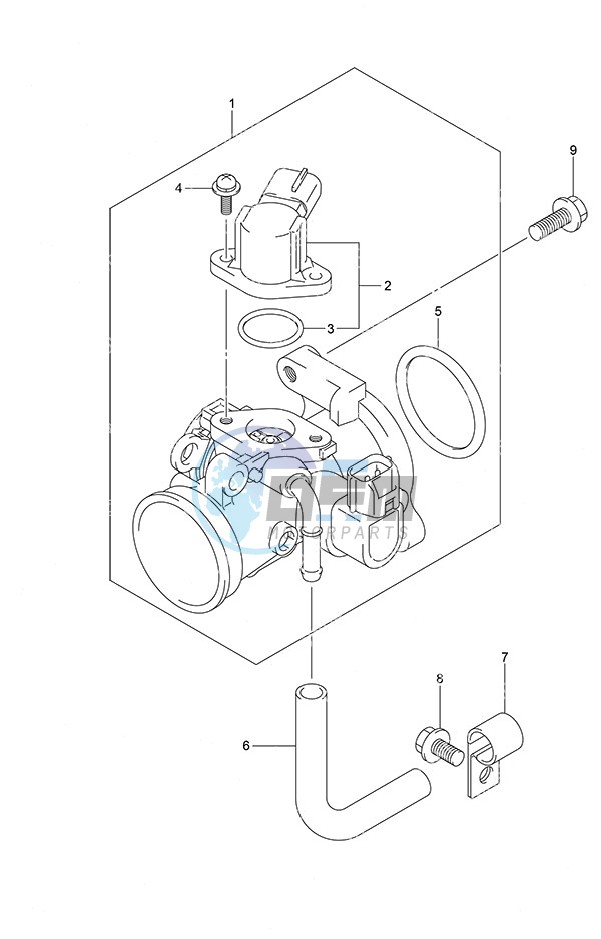 Throttle Body Non-Remote Control