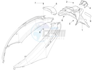 Fly 125 4t e3 (Vietnam) Vietnam drawing Rear cover - Splash guard