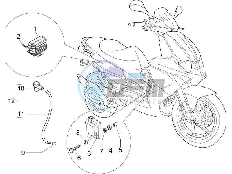 Voltage Regulators - Electronic Control Units (ecu) - H.T. Coil