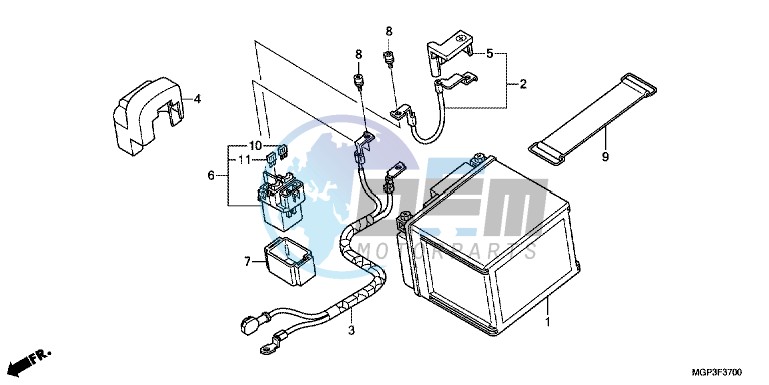 BATTERY (CBR1000RR/S)