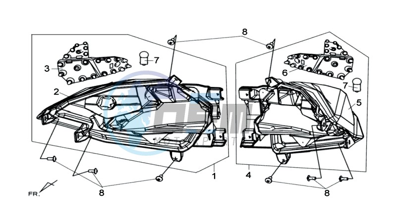 TAIL LIGHT - REAR SUSPENSION