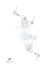 XC115S D'ELIGHT (2EP1 2EP3) drawing REAR ARM & SUSPENSION