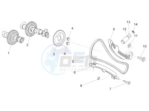 RSV 4 1000 APRC Factory Std SE drawing Front cylinder timing system