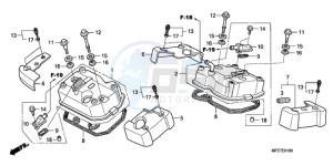 VT750C2F9 Australia - (U / KMH MME) drawing CYLINDER HEAD COVER