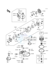 ZR 1100 C [ZRX1100] (C3-C4) drawing OIL PUMP_OIL FILTER